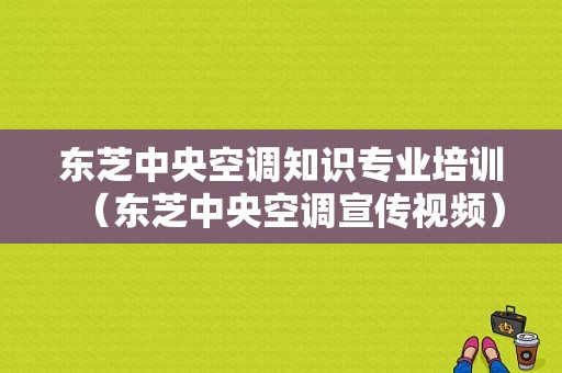 东芝中央空调知识专业培训（东芝中央空调宣传视频）