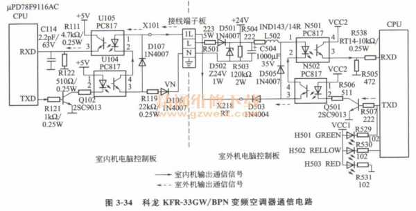 空调变频板基础知识点图（空调变频板基础知识点图片）