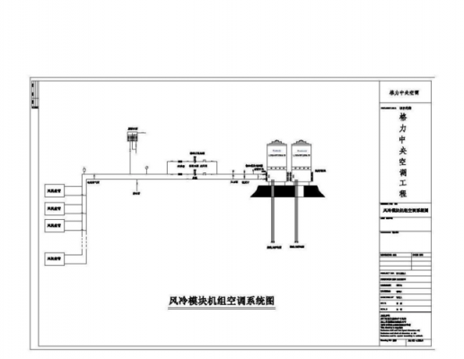 空调风冷模块基础知识讲解（空调风冷模块机组安装图）