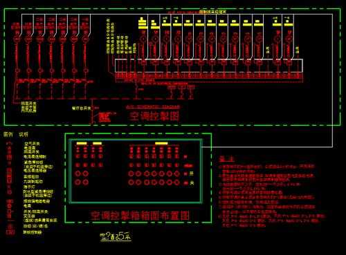 中央空调和配电房知识（中央空调配电柜系统图）