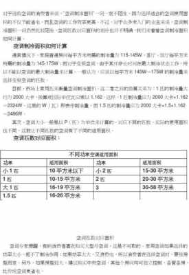 空调有哪些知识点数学（空调的知识点）