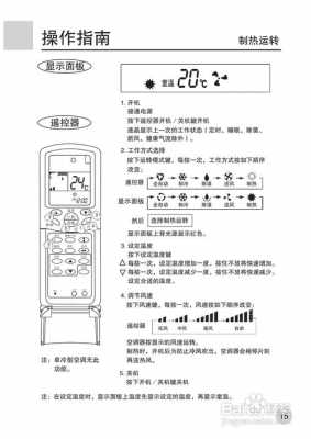 空调使用说明书属于什么知识（空调说明书在外机还是内机）